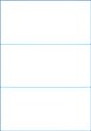 A4 Sheet Labels - 3 Label Per Page LA403