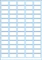 A4 Sheet Labels - 65 Labels Per Page LA465