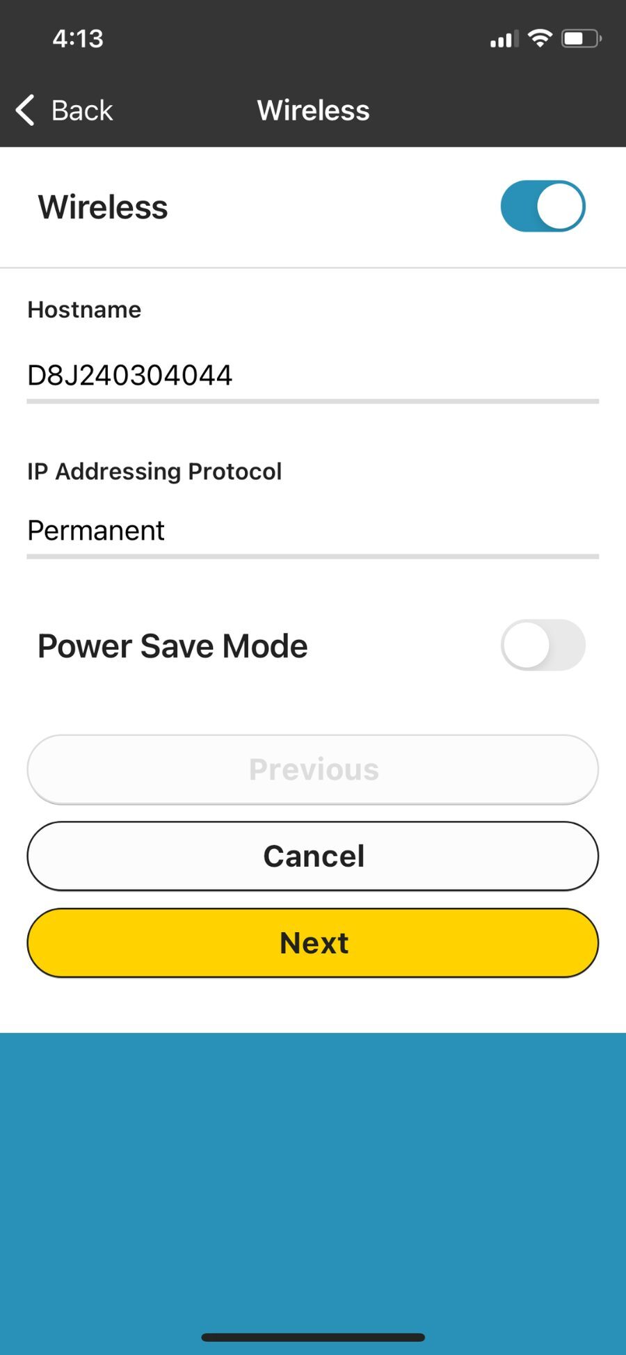 IP Addressing Protocol - Permanent